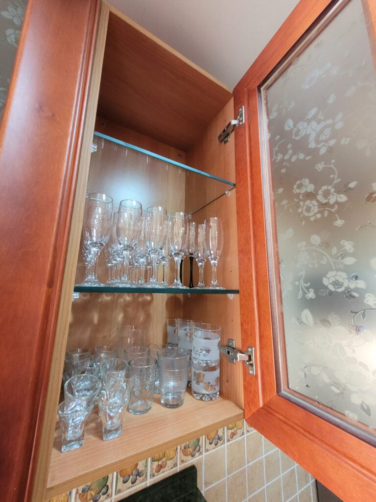 Keuken glazen 1